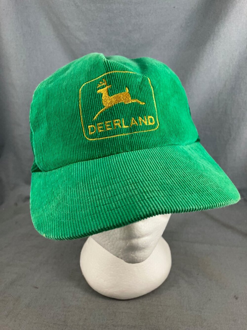 John Deere Deerland Green Ball Cap Trucker Hat Farmer